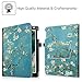 Fintie Keyboard Case for iPad 9.7 2018 2017 / iPad Air 2 / iPad Air - Folio Stand Cover with Removable Wireless Bluetooth Keyboard for iPad 6th / 5th Gen, iPad Air 1/2, Blossom