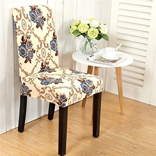 Super Fit Stretch Removable Washable Short Dining Chair Cover Protector Seat Slipcover for Hotel,Dining Room,Ceremony,etc - Style #22