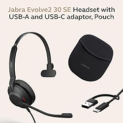 Jabra Evolve2 30 SE (2025 Version) Wired Single-Ear