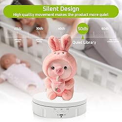 JAYEGT 3 in 1 Motorized Rotating Display Stand with