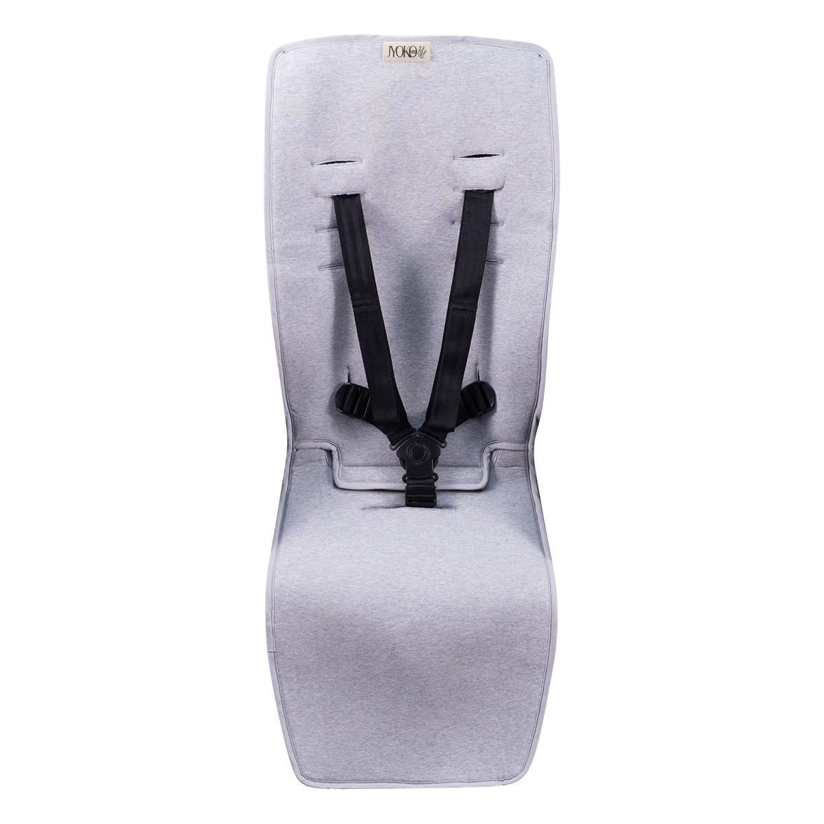 JYOKO Kids Pram Liner for Stroller Compatible with Joolz y Baby Jogger City Mini, City Mini GT2, City Mini Zip, City Mini Tour Y Joolz. Made of 100% Cotton (Stone Grey) — image 1