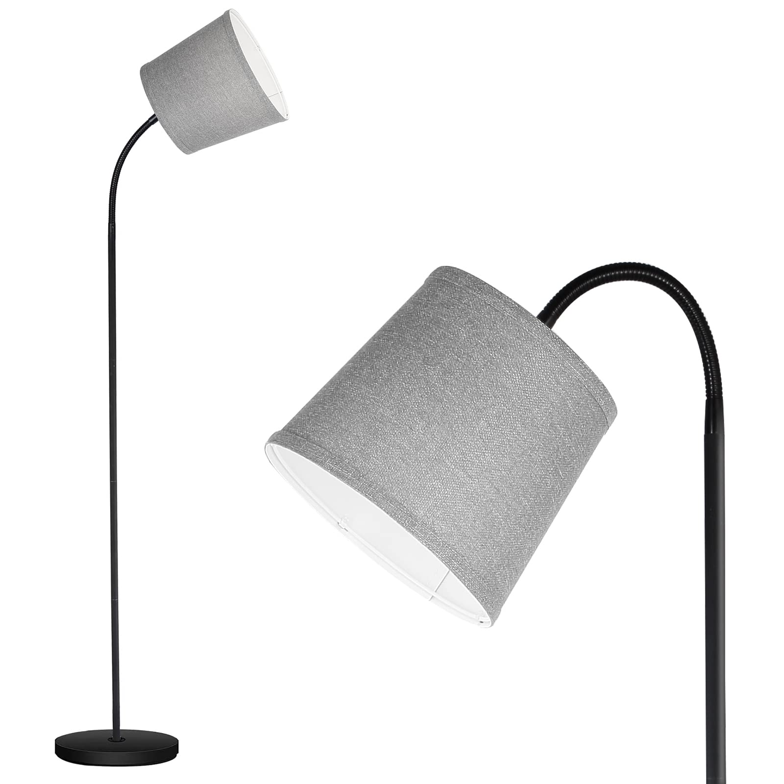 AUQUEE LED Floor Lamp, Standing Lamp For Living Room With Linen