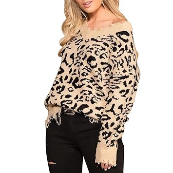 amazon leopard sweater