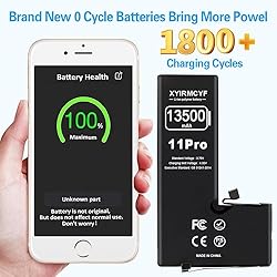 XYIRMCYF 13500mAh Super Capacity Battery Compatible