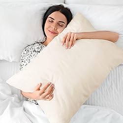 BEDELITE Flannel Pillow Cases Queen Size Set of