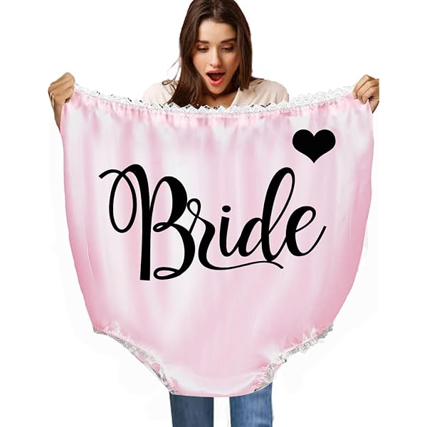 Oversized Panty Funny Joke Gift Underwear For Women & Men Novelty Polka Pot Lace