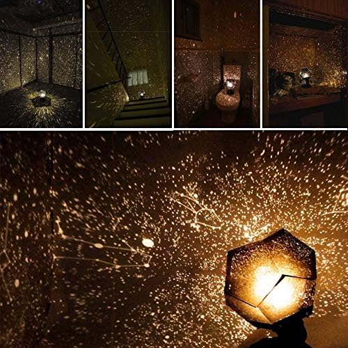 Tofree DIY Shining Stars Cosmos Light Bulb Four Seasons Star Projection Lamp Constellation Galaxy Lamp