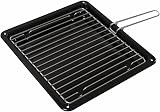 ElectriQ 60cm Double Oven Electric Cooker - Black, Convection, 2 Ovens view 7