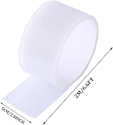Oenothera Mosquito Net Repair Tape 5CM x 2M, Breathable White Patch view 2