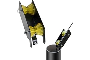 KUNCAIISH Water Well Pump Pulling Tool Pipe Tool and Cable Rollers, Help to Pull or Place, Well Pipe Puller Tool Built in Rol