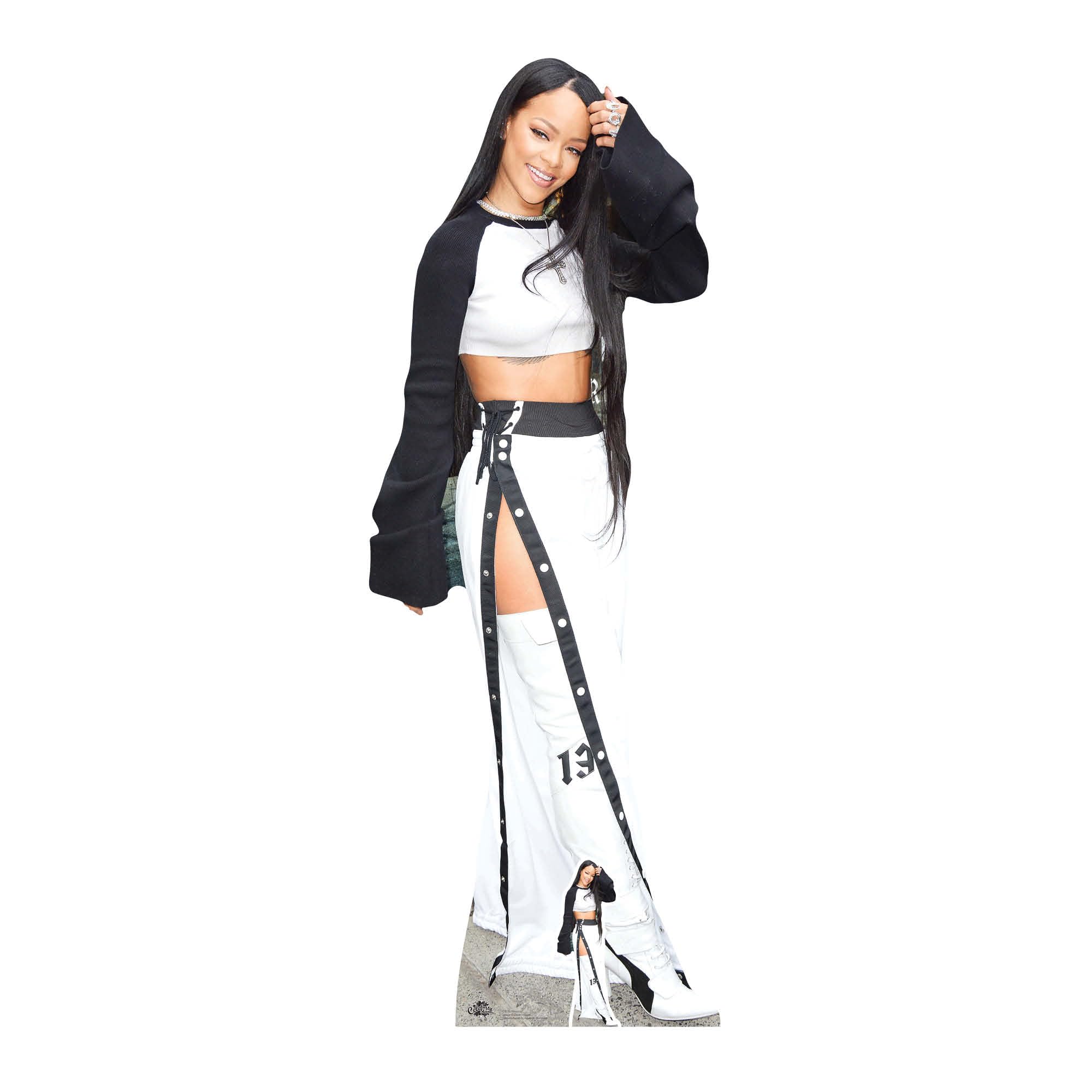 Star Cutouts Ltd Rihanna Black and White, Cardboard, Multi-Colour, 3 x 63 x 174 cm