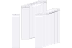 KNR HARMONY 2 x 8" Clear Zipper Reclosable Plastic Bags 100pcs Necklace Bags with Hang Hole 2 Mil Long Resealable Baggies for Jewelry Earrings Bracelets Storage Craft Supplies