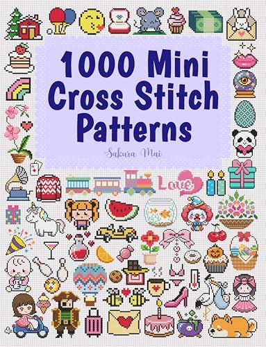 Amazon.com: Plastic Canvas Cross Stitch Fridge Magnets: Embroidery