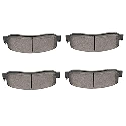 cciyu D1333 Front Semi-Metallic Disc Brake Pads Kit