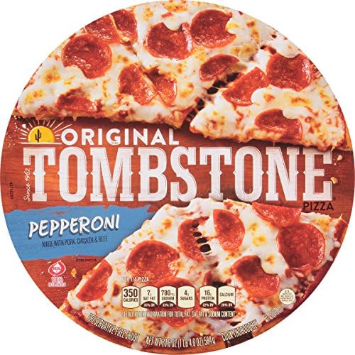 TOMBSTONE Original Pepperoni Frozen Pizza 20.6 oz.