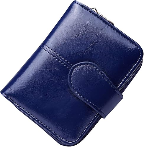 Amazon Dengdeng 二つ折り 財布 レディース 大容量 ミニ ブランド 財布 使いやすい 小銭入れ カード収納 コンパクト 小さめ すっきり収納 小銭入れ プレゼント ネイビー Dengdeng 財布