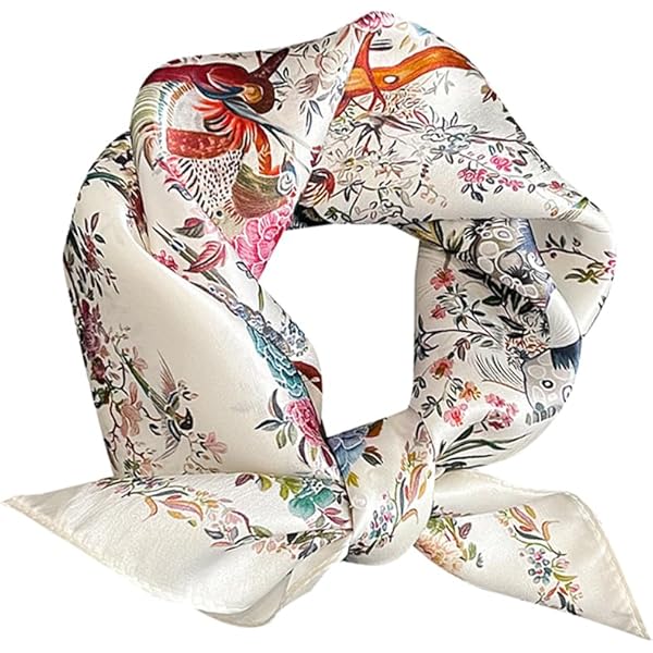 FEIBOON Mulberry Silk Scarfs Neck Scarf 21