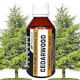 Cedarwood Oil from Niradhi Herbals : Best Therapeutic Grade Essential Oil-120 ml/4.1 FL OZ
