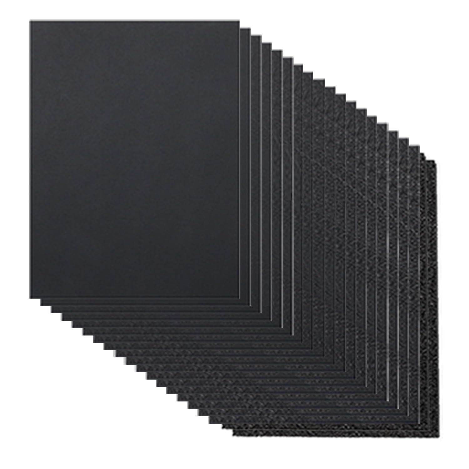 50 pcs Big Sand Paper, VEINARDYL 60 to 600 Assorted Grit Sanding Paper Sheets, 23x28.3cm Waterproof Sander Sheets Wet Dry Sandpaper Abrasive Sheets for Metal Wood Sanding Furniture Finishing
