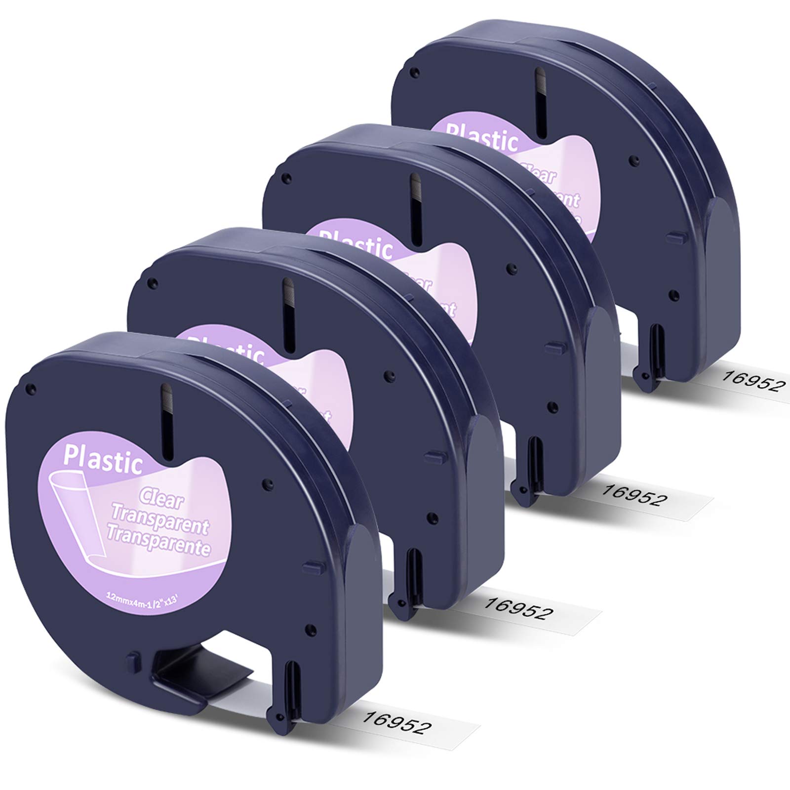 Buy Freshworld Compatible Clear Label Replacement for DYMO LetraTag