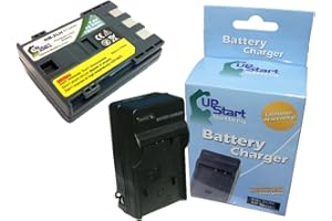 UPSTART BATTERY Replacement for Canon NB-2LH E160814 Battery and Charger - Compatible with Canon NB-2LH Digital Camera Batteries and Chargers (1800mAh 7.4V Lithium-Ion)