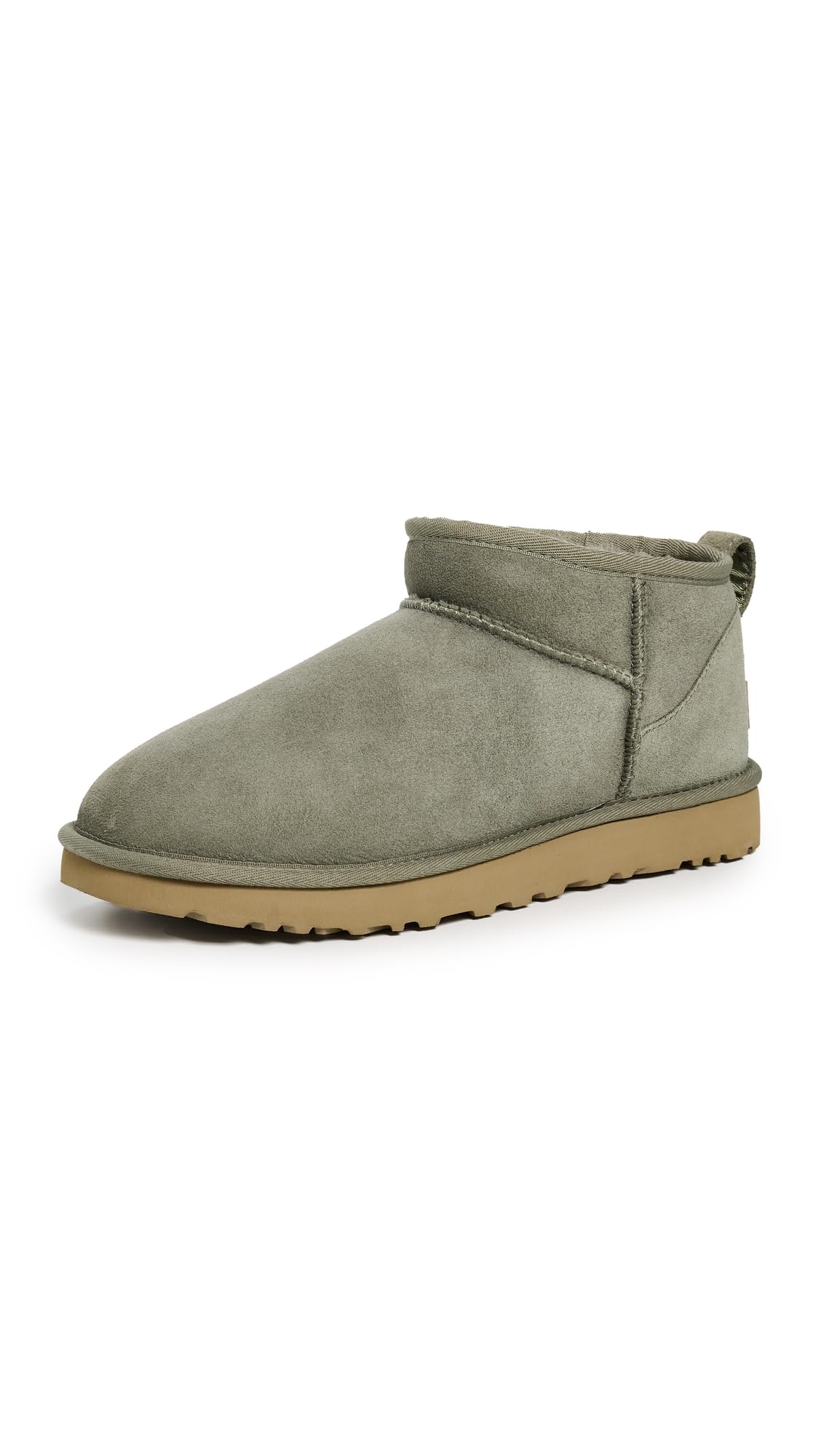 UGG Women's Classic Ultra Mini Boot, Moss Green/Amphora, 5 Image
