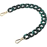 PATIKIL Acrylic Purse Strap Acrylic Chain Purse Straps Replacement Luxury Handbag Straps