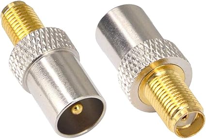 2 Stück RF Koaxial Anschluss SMA weiblich auf: Amazon.de: Elektronik