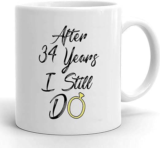 34th anniversary gift for husband