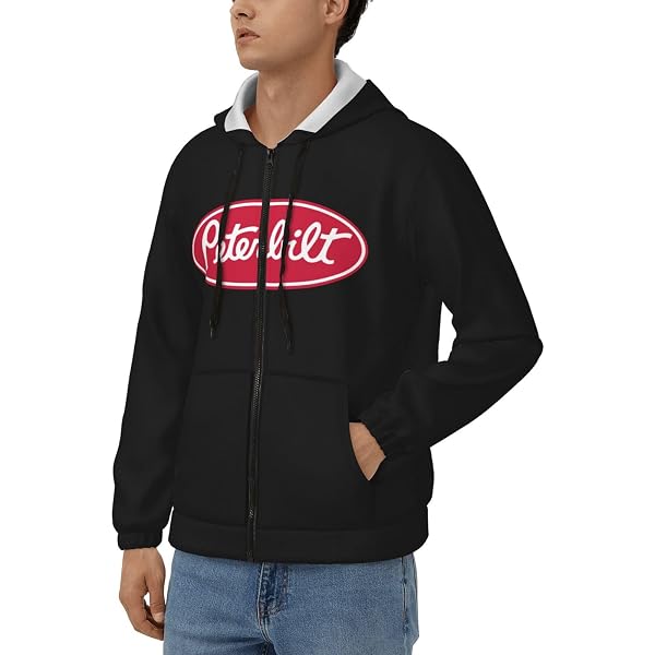 Peterbilt 389 Truck Hoodie Sweatshirt - Classic Outline Design, Unisex Pullover