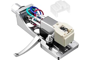 AT-3600L Magnetic Cartridge Stylus with Silver Headshell Fit for Pioneer PLX-1000 PL-518 PL-530 PL-A35 PLX-500 PL-560 PL-200 