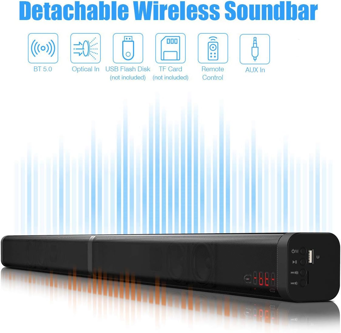 detachable soundbar