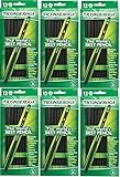 Dixon Ticonderoga Wood-Cased #2 Pencils, Case of 72, Black