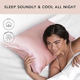 Kitsch Satin Pillowcase with Zipper King 2 Pack Blush 600TC Equivalent view 4