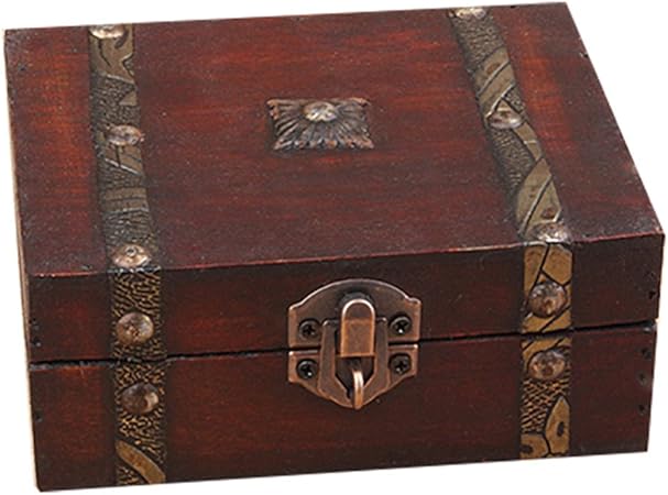 Dragonaur Vintage Jewelryt - Organizador de madera con caja de regalo: Amazon.es: Hogar