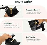 Flatro Outdoor Tap Cover Frost Protector 24cm Leather Jacket Waterproof view 5