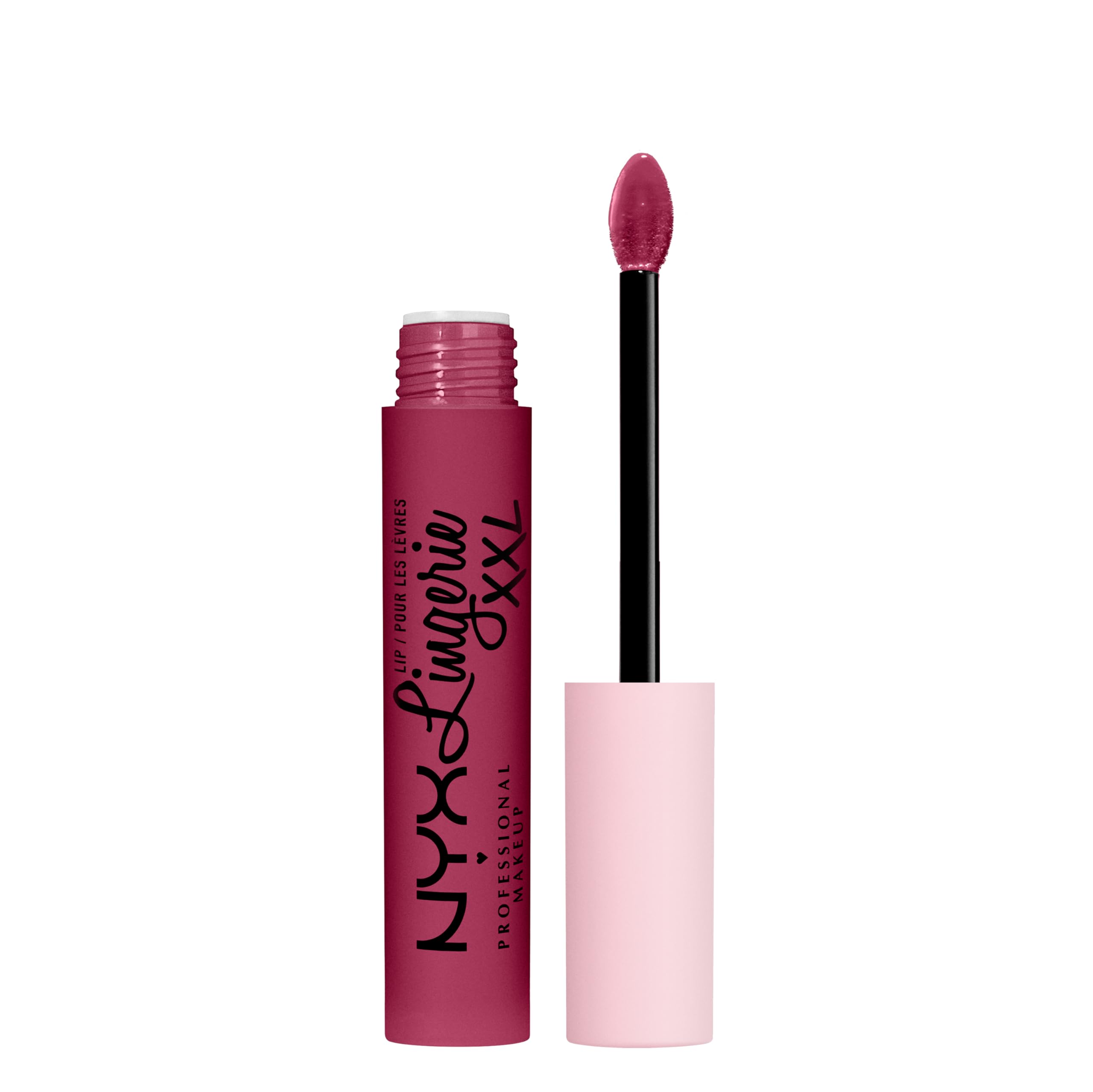NYX Professional Makeup Lip Lingerie XXL, Long Lasting Matte Liquid Lipstick, Vegan formula, Xxtended