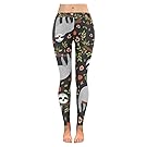 InterestPrint Custom Quatrefoil Pattern Stretchy Capri Leggings Skinny Pants for Yoga Running Pilates Gym(2XS-5XL)