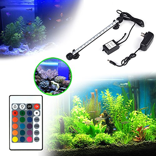 LED Aquarium Light, S SMIFUL Fish Tank Light LEDs Underwater Color