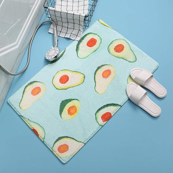 WSXQAZ Badematten Badezimmermatte Türmatte Schlafzimmertürmatte Teppich