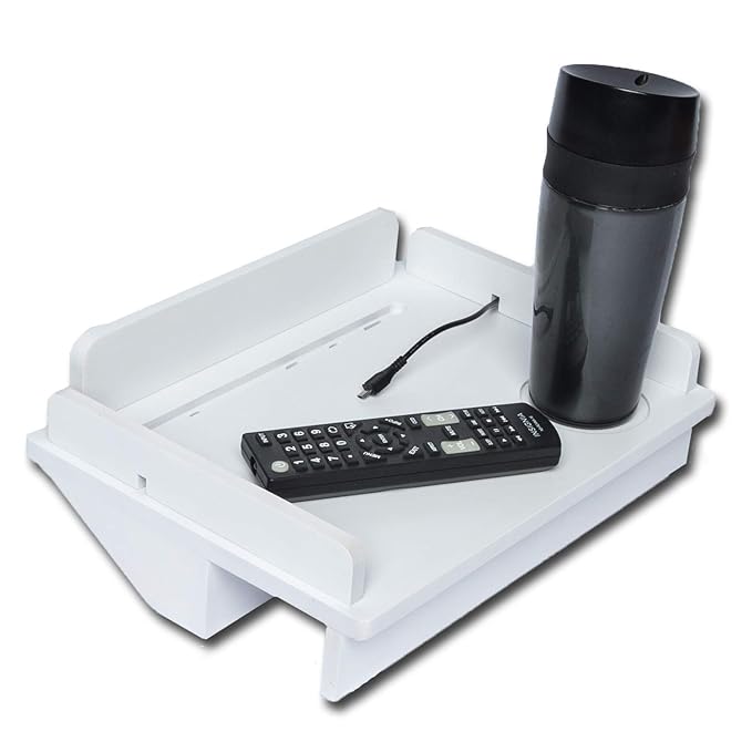 Bedside Caddy Shelf Sturdy Bunk Bed Or Dorm Room Tray Organizer for