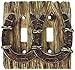 Cool Cowboy Horseshoe 3-d Double Light Switch Cover