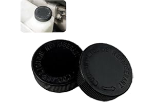 CEYHTLY ‎21712-79900 Black Coolant Reservoir Cap 2PCS, Engine Radiator Coolant Water Tank Cap Compatible with 2003-2021 Nissan Cube Murano Quest Rogue Versa NV200 | Infiniti EX35 FX35 G35 M35 etc