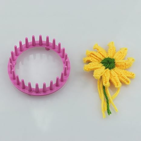 9pcs Flower Daisy Pattern Knitting Loom Maker Wool Yarn Needle Knit Tool Awakingdemi Knitting Looms Set Knit Flower Pattern Knitting Crochet Evertribehq Arts Crafts Sewing