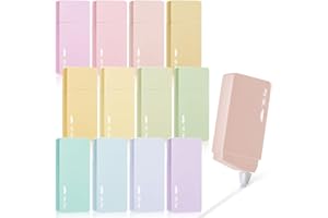 Mr. Pen- Aesthetic Correction Tape, 0.2" x 236", 12 pcs, Pastel Colors, Cute Correction Tape