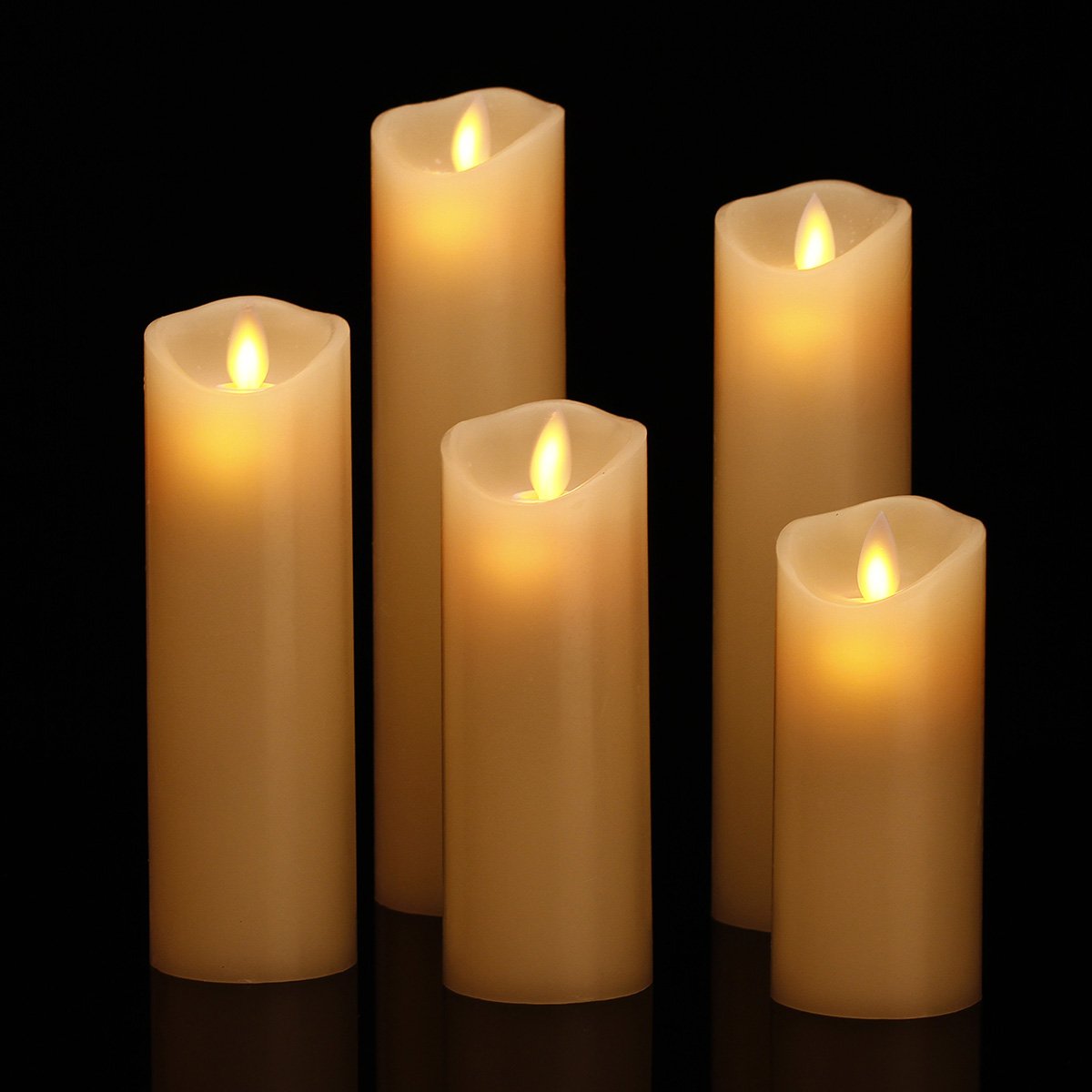 Flameless Candles, Battery Candles Flickering Flameless Candles With