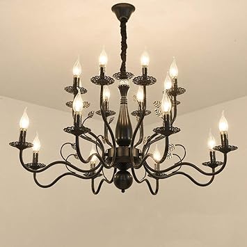 Amazon Com Eastyy 3 12 16 Lights Vintage Candle Persian Black