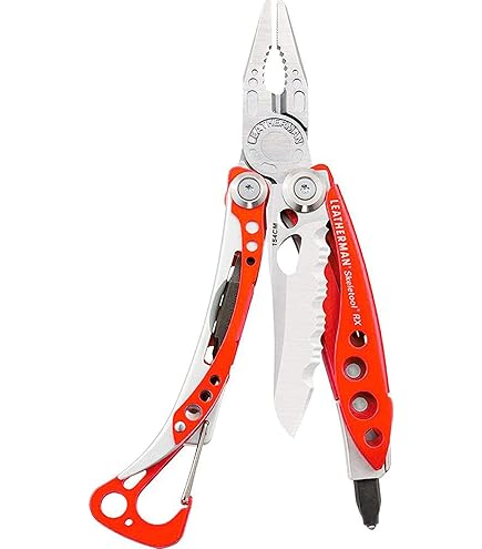 LEATHERMAN, Skeletool CX, 7-in-1 Lightweight, Minimalist