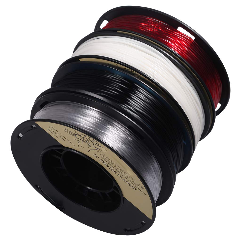 4x250g 1.75mm nylon/PETG/flex/HIPS - Filamento para impresora 3D ...