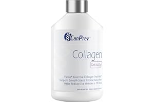 CanPrev Collagen Beauty Liquid, 500ml 50-Day Supply - Skin Smoothness & Elasticity in 28 Days - Free from Dairy, GMO and Glut